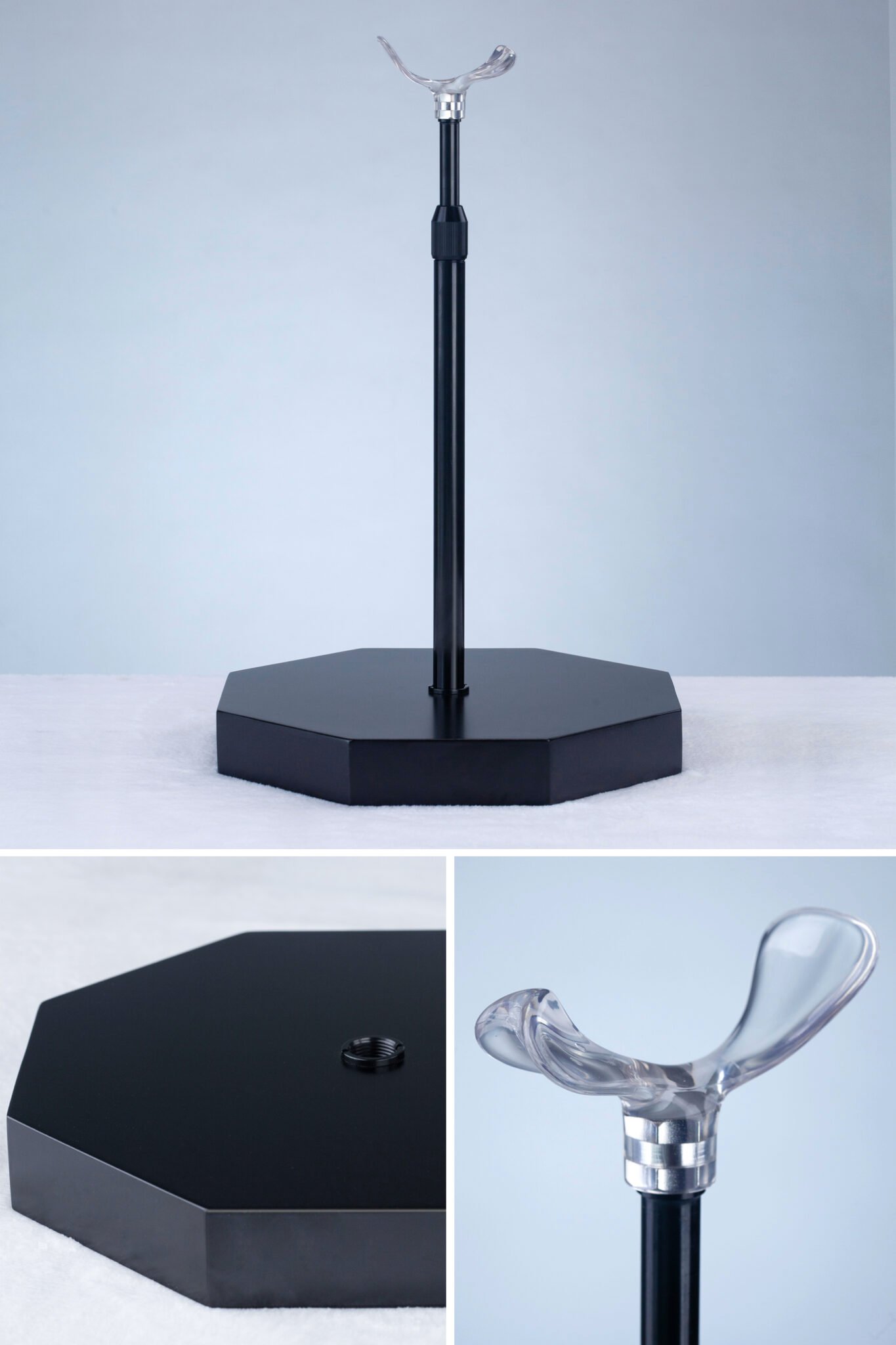Premium Ergonomic Silicone Figure Display Stand – Core Features - Rose ...